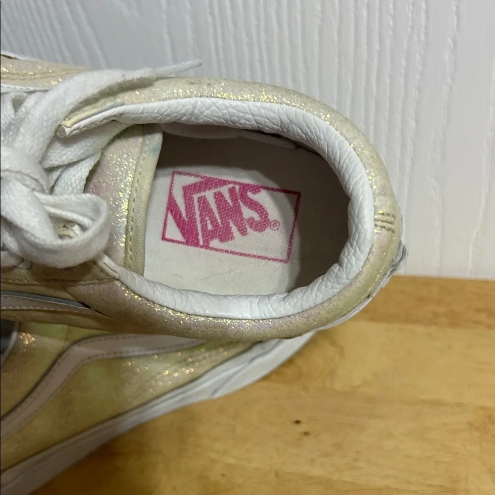 Women’s  old skool (uv Glitter) gold